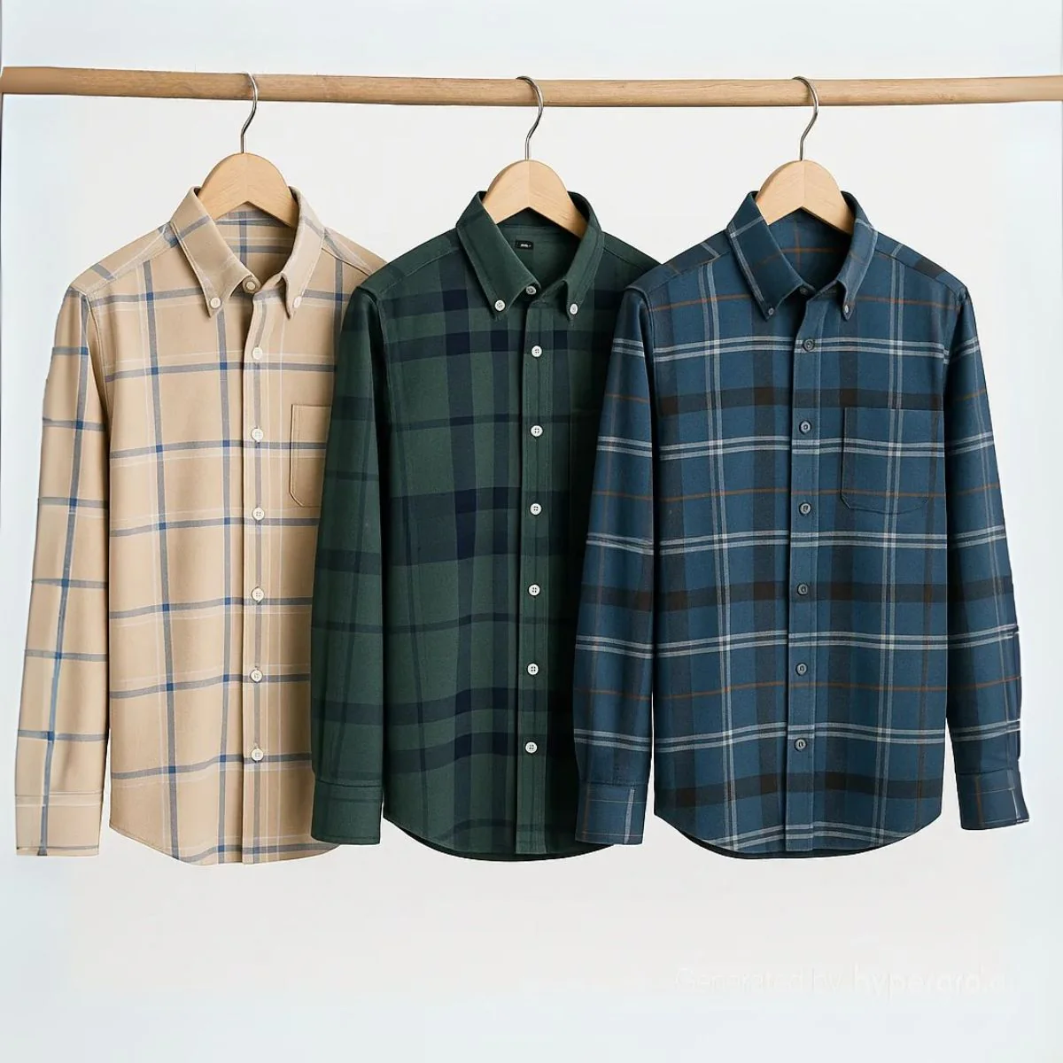 3 Pcs Full Sleeve Casual Shirt Combo